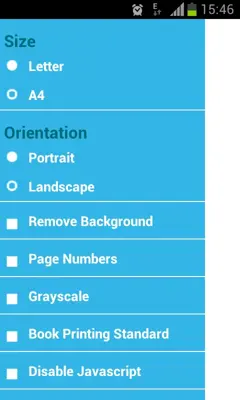 Website To PDF android App screenshot 3